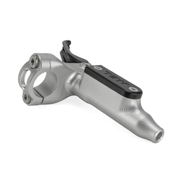HEL Advocate 4-Piston Hydraulic Disc Brake System - Hyper Silver & Stealth Black