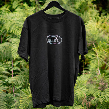 HEL Outliner T-Shirt - Black