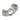 HEL Advocate Standard Bar Clamp - Hyper Silver