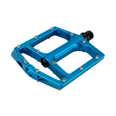 HEL x Carder TwoTwelve Billet Flat Pedals - Azure Blue