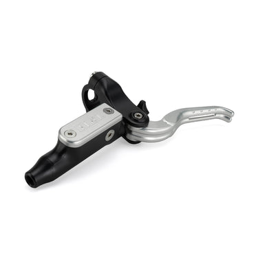 HEL Advocate 4-Piston Hydraulic Disc Brake System - Stealth Black & Hyper Silver