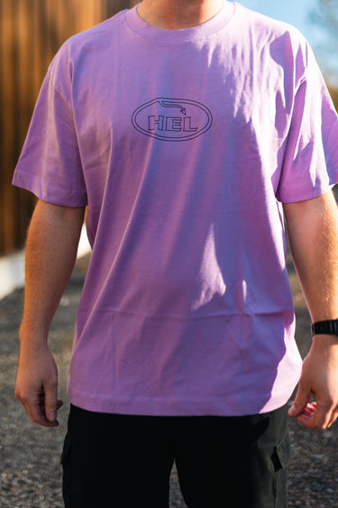 HEL Outliner T-Shirt - Lilac
