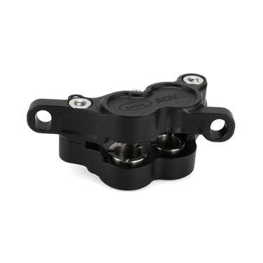 HEL Advocate 4-Piston Hydraulic Disc Brake System - Stealth Black & Vapour Grey