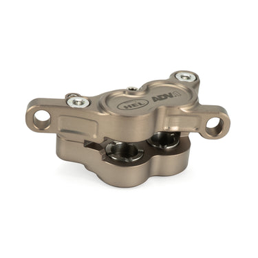 HEL Advocate 4-Piston Hydraulic Disc Brake System - Forged Bronze & Hyper Silver