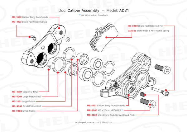 HEL Advocate Caliper [ADV.1]